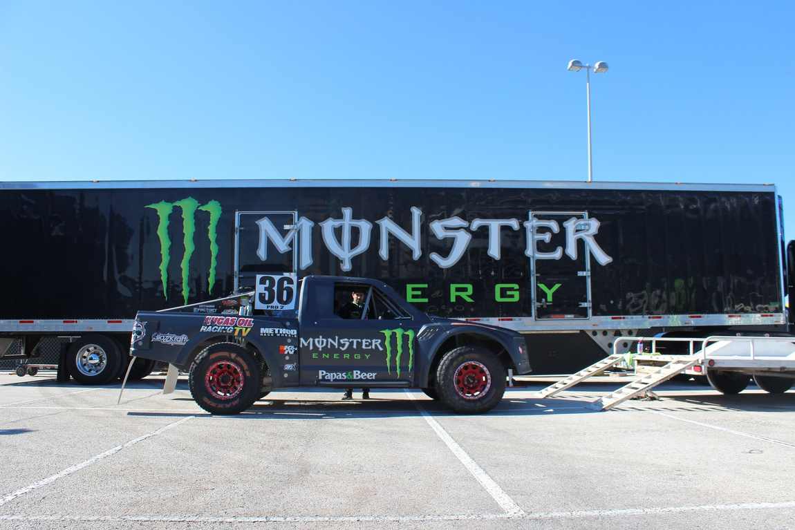 Monster Energy rig, 2018
