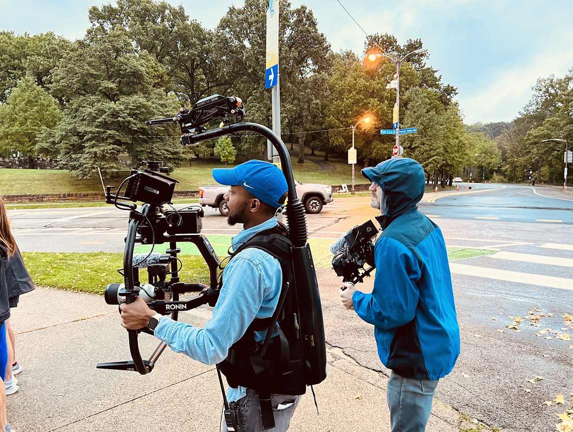Gimbal run with the team, 2021