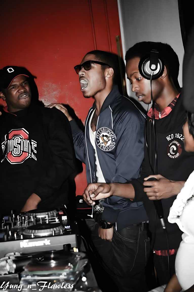 Hyping the room, DJ era