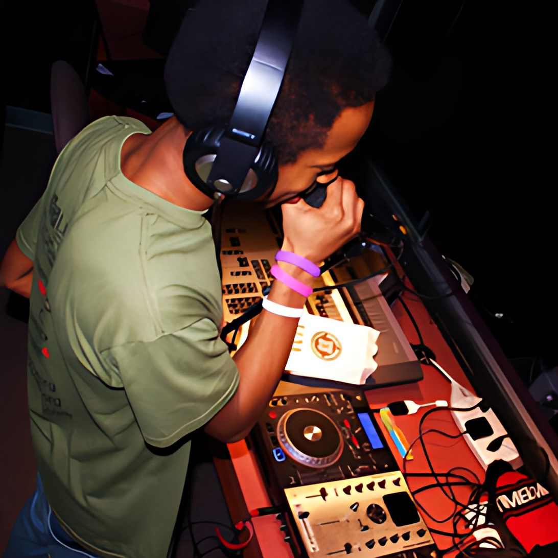 On the mixer, DJ era