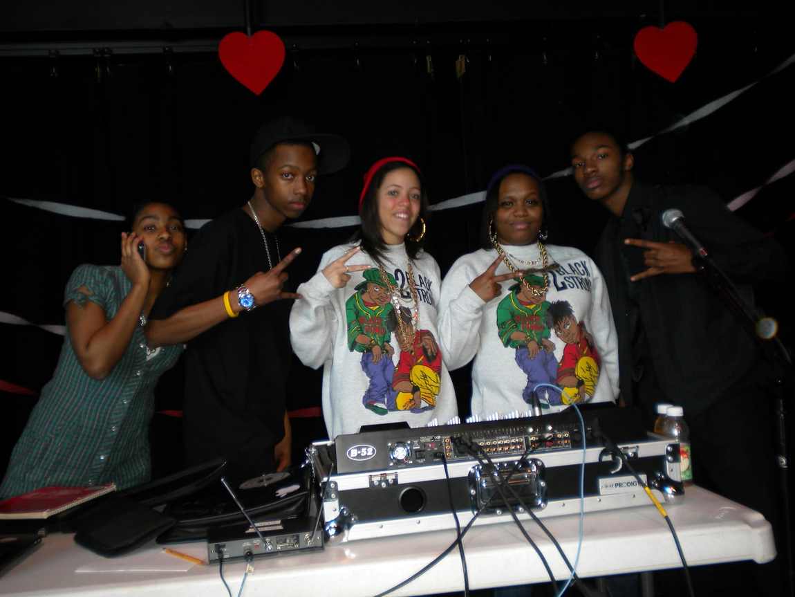 The Valentine’s dance crew, DJ era