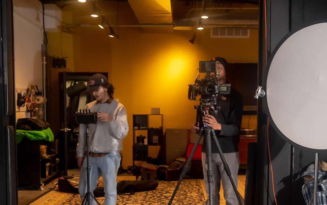 Interview setup, 2023
