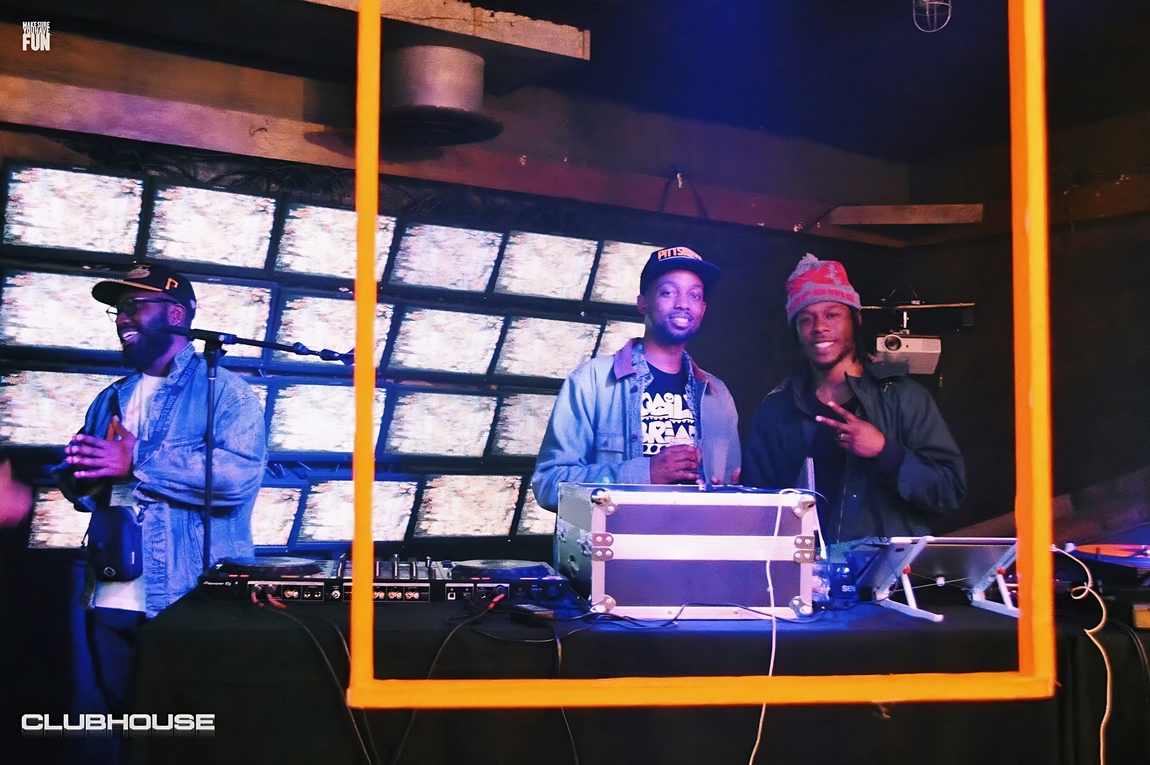 Behind the decks at ClubHouse, DJ era