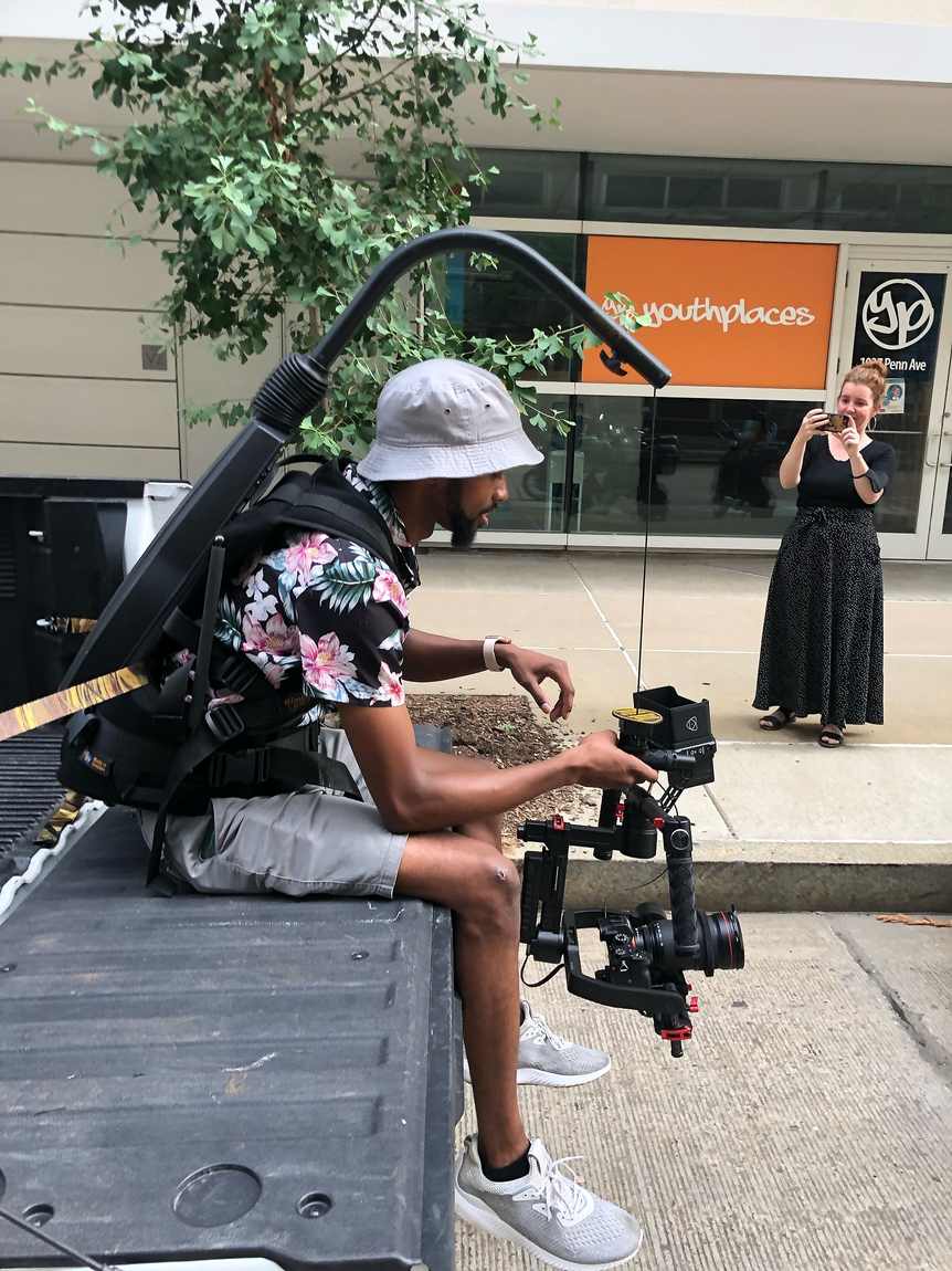 Gimbal on the tailgate, 2021