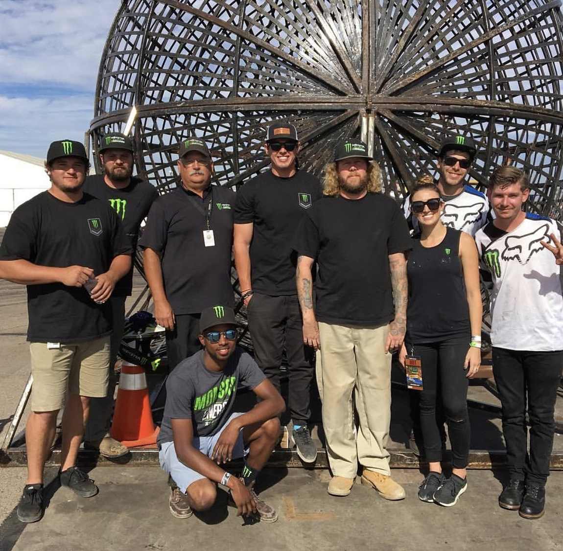 Monster Energy event team, 2018