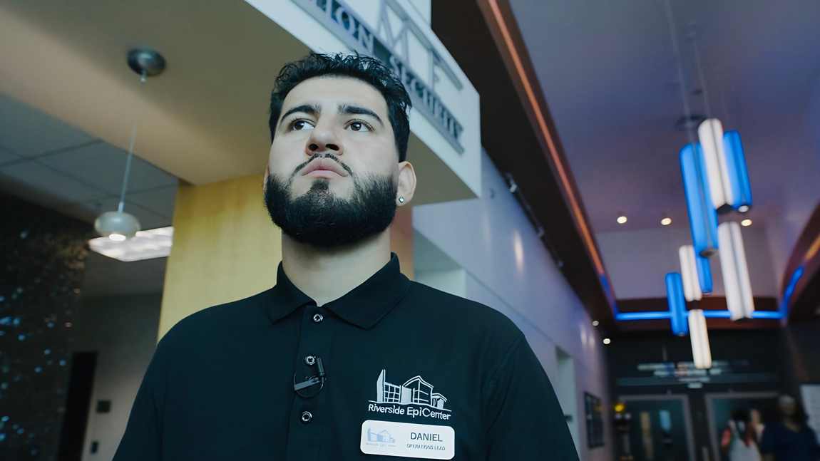 Daniel Valenzuela at Riverside EpiCenter, the article’s lead photo