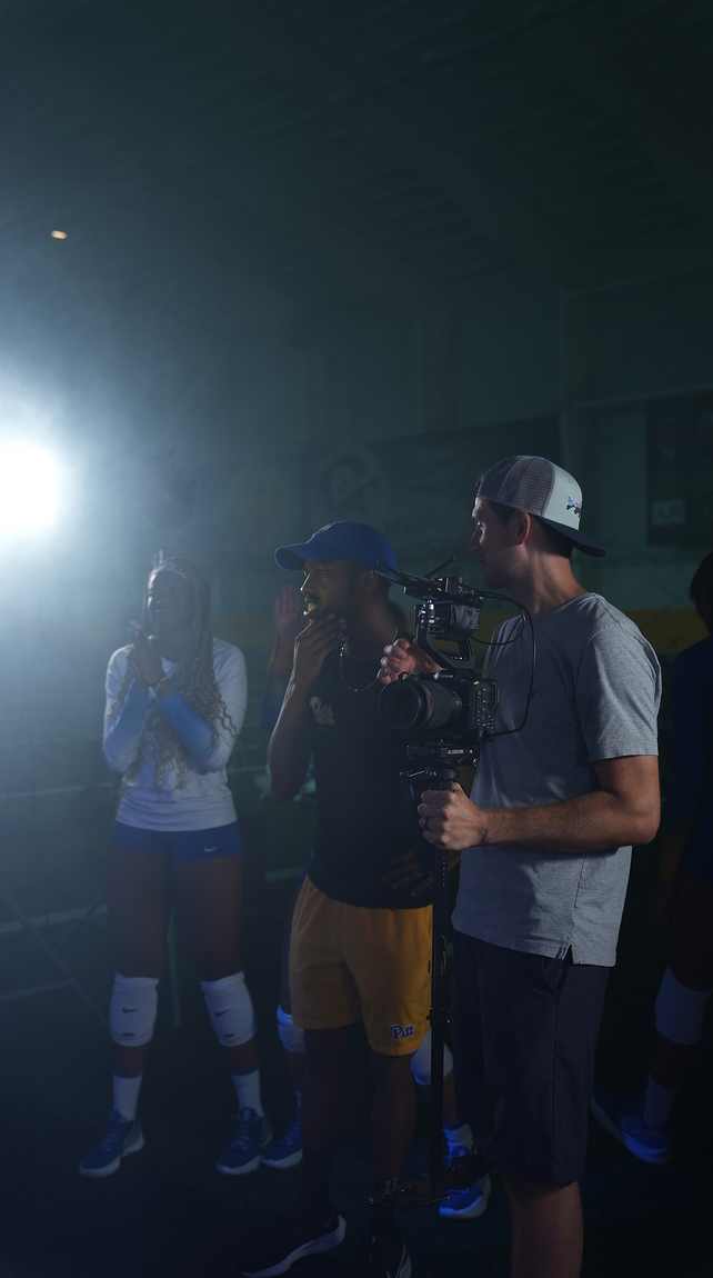 Volleyball shoot, haze and light, 2022
