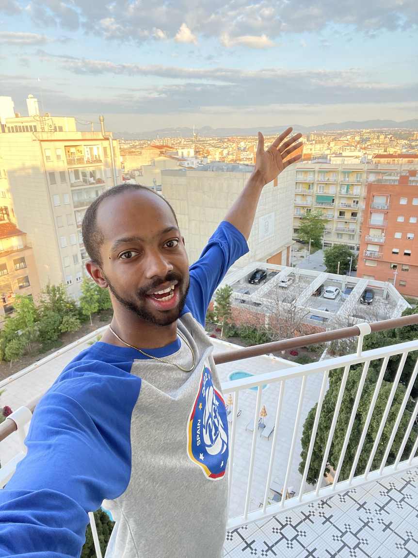 Barcelona rooftops, 2022