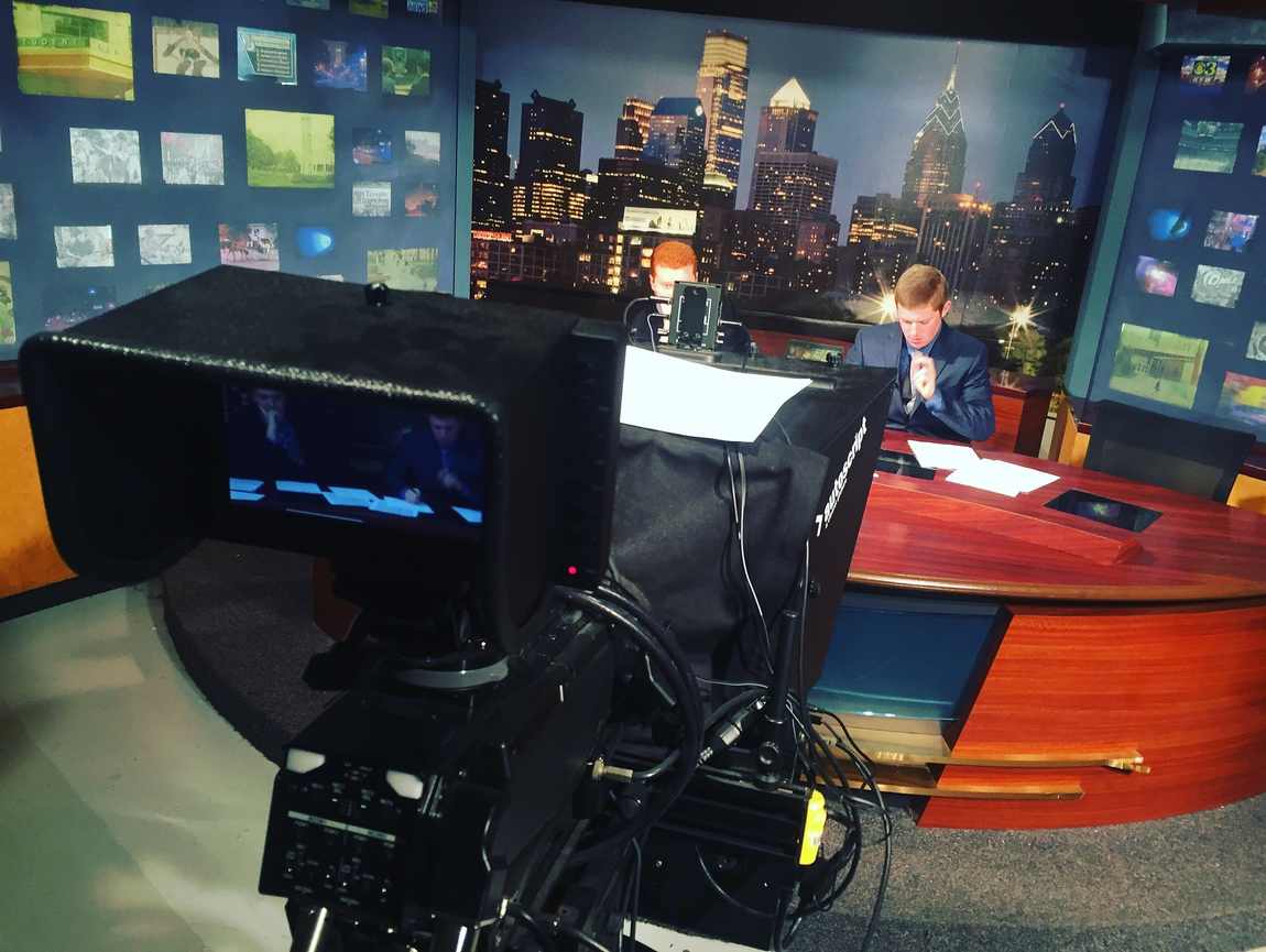 Temple TV studio camera, 2016