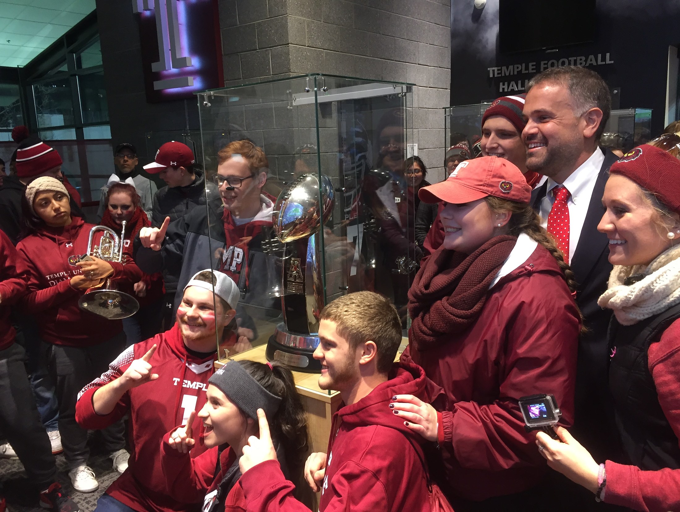 AAC Championship celebration, 2016