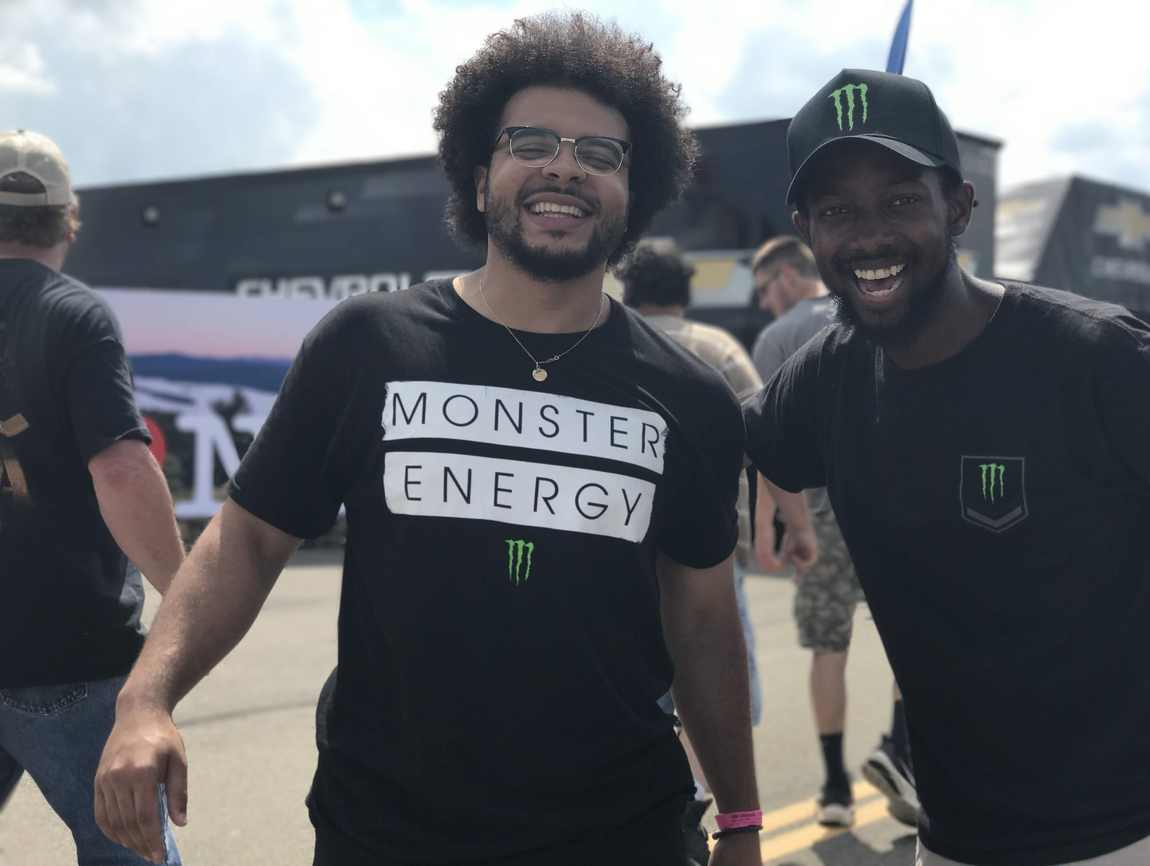 Race day with Monster Energy, 2017