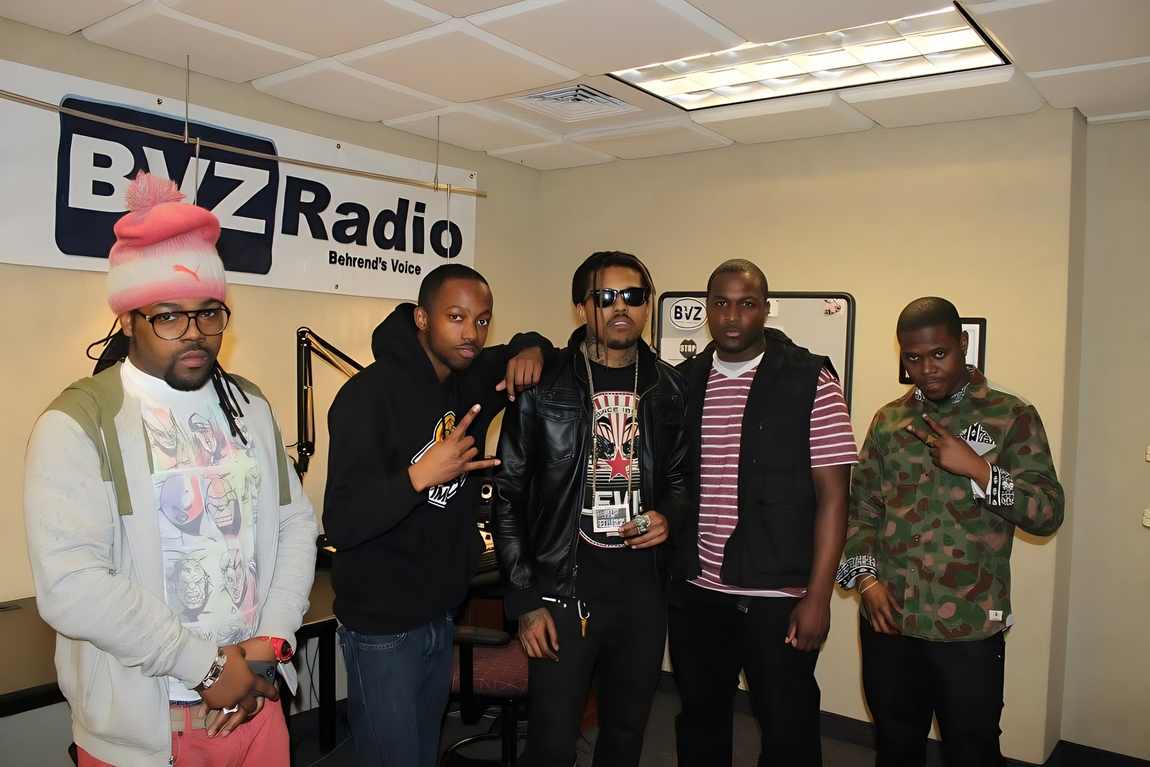 The crew at BVZ Radio, College