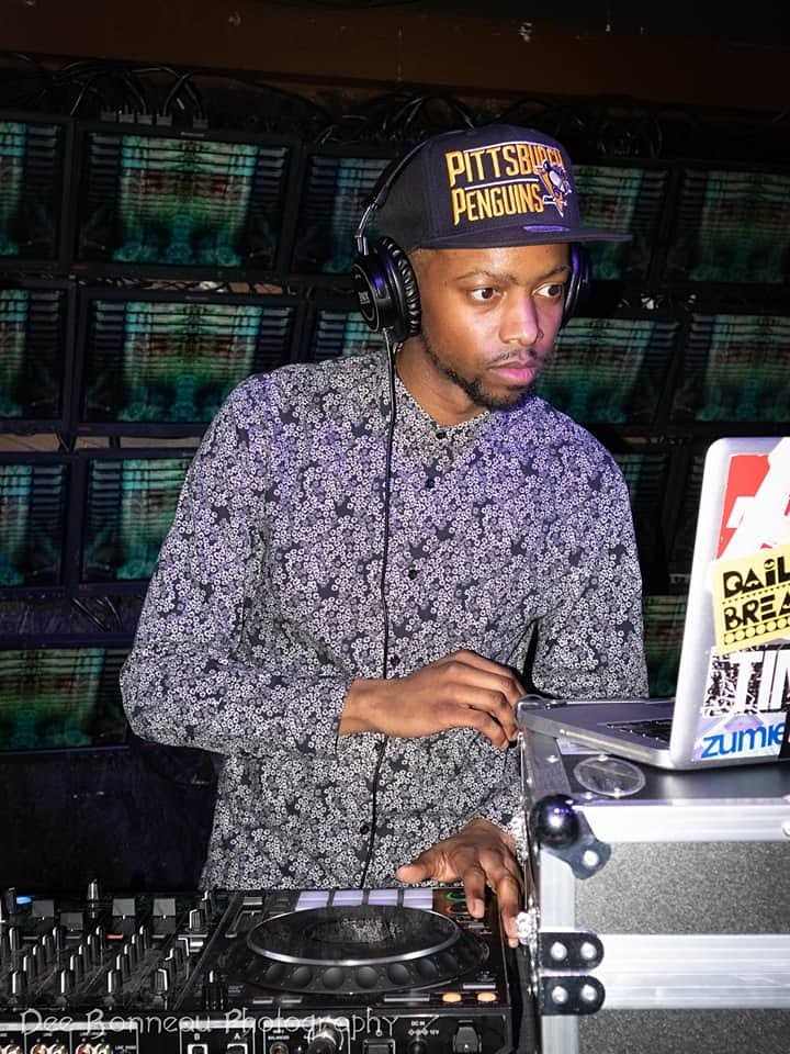 Behind the decks, DJ era