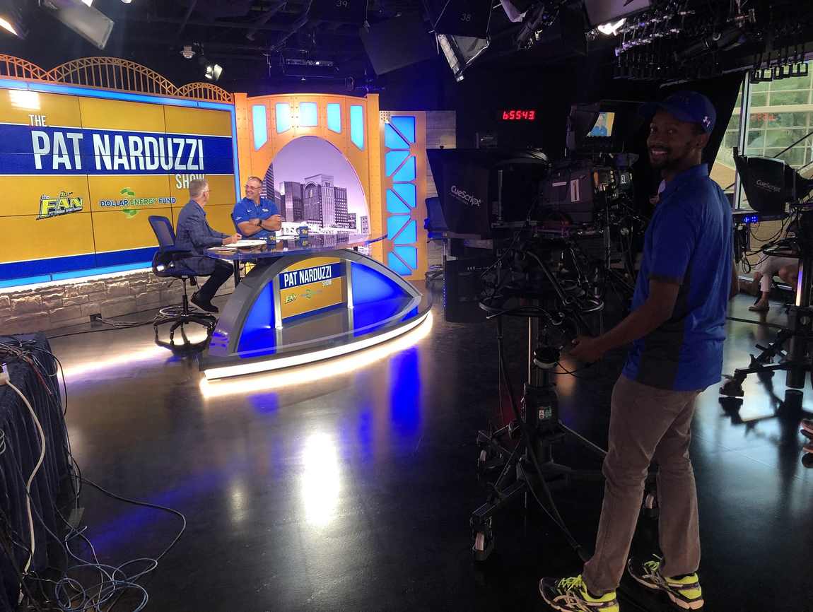 Studio crew, Pat Narduzzi Show, 2019