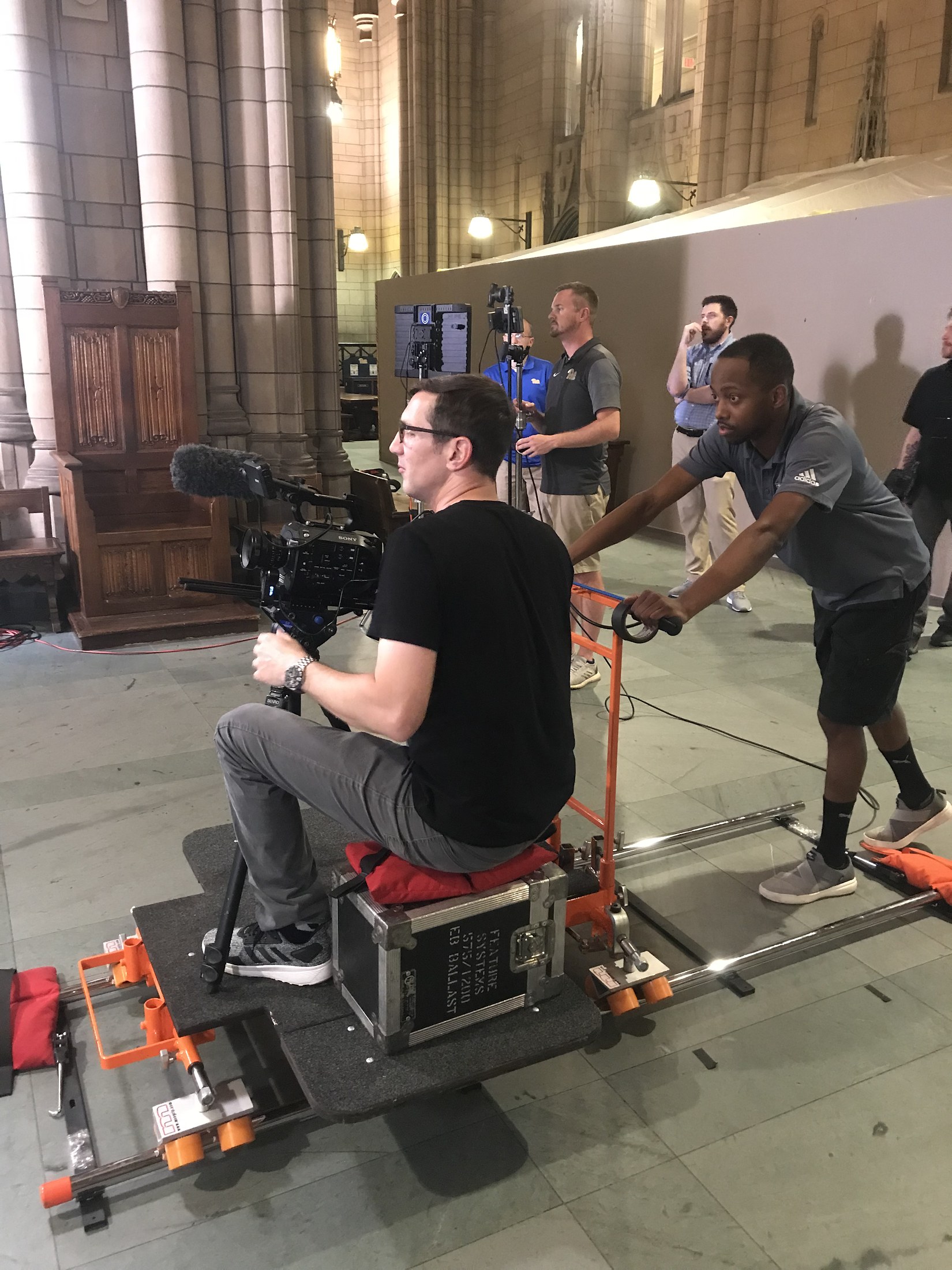 Dolly shot, Cathedral of Learning, 2019